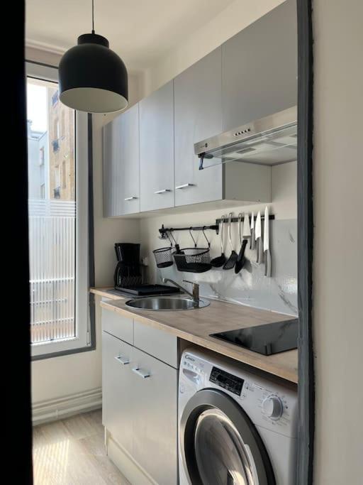 Joli Appart A 10 Minutes De Paris En Metro - Parking Offert Saint-Ouen  ภายนอก รูปภาพ